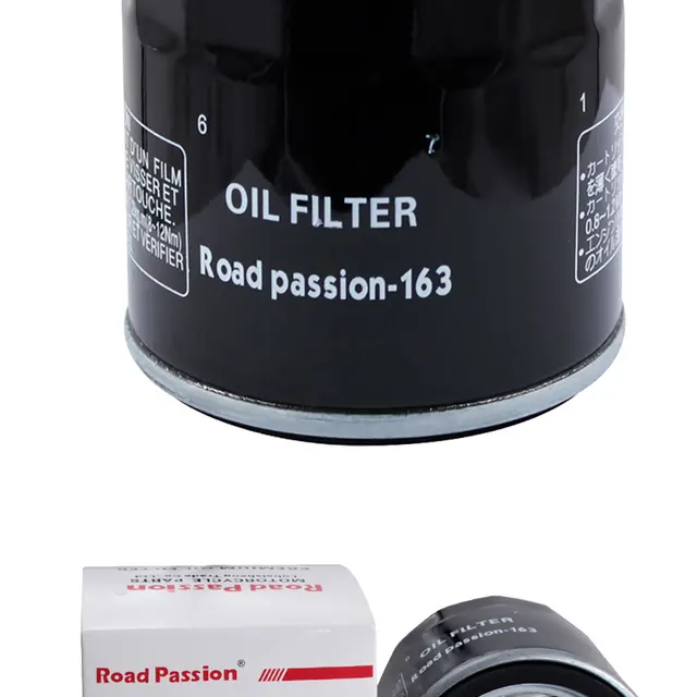 AHL 163 Motorcycle Oil Filter For BMW R1150R, R1200C, Rockster (2004+) - Replaces KN163, Height 80.5mm