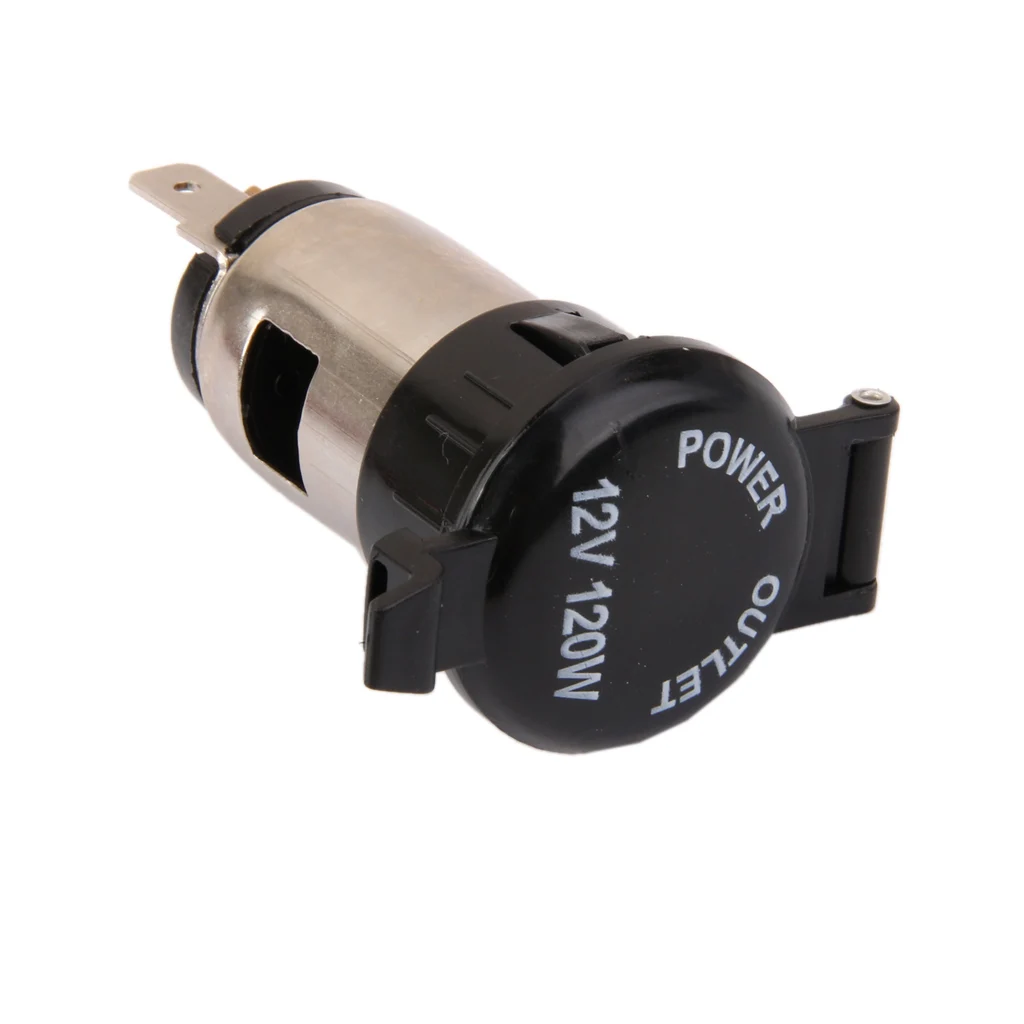 Мотоцикл 12V 120W автомобиль мотоцикл Лодка зажигалка Мощность разъем