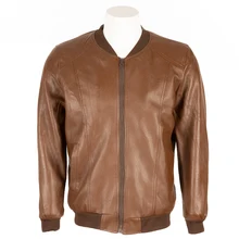 ChangNiu, коричневые мужские Куртки из искусственной кожи, верхняя одежда, Зимние Теплые повседневные деловые кожаные куртки разных размеров, одноцветные винтажные мужские пальто