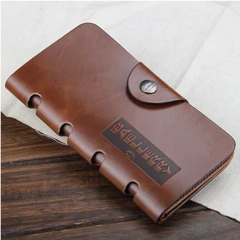 

Men Wallets Credit Card Holder Business Wallets High Quality Purses Men's Wallet Clutch Bag Interior Slot Pocket pu Leather