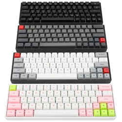 64 60% personalizado teclado mecânico rgb interruptor óptico leds tomada de troca quente poderoso tipo software controle c pcb placa caso