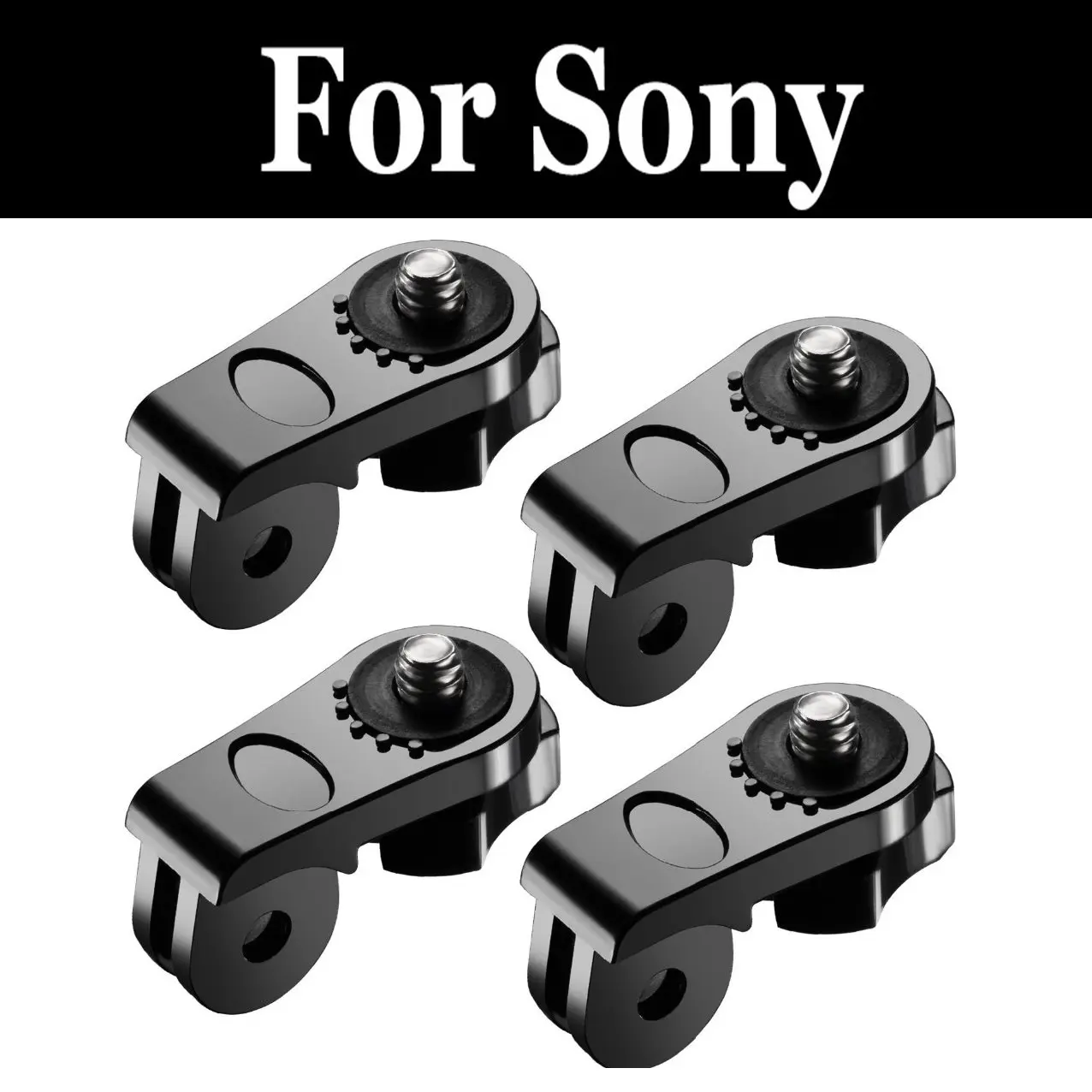 Adattatore Di Conversione (1/4 Pollici) Mini Treppiede Vite Per Sony A33 A55 A37 A58 A57 A35 A77 A65 A68 A77 Ii Dsc Rx0 Fdr X3000 Hdr As300
