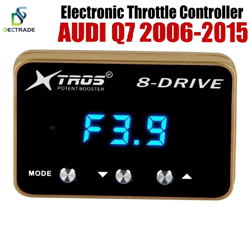 DECTRADE Car Electronic Throttle Controller Racing Accelerator Potent Booster For Audi Q7 2006-2015 Tuning Parts 8 Drive