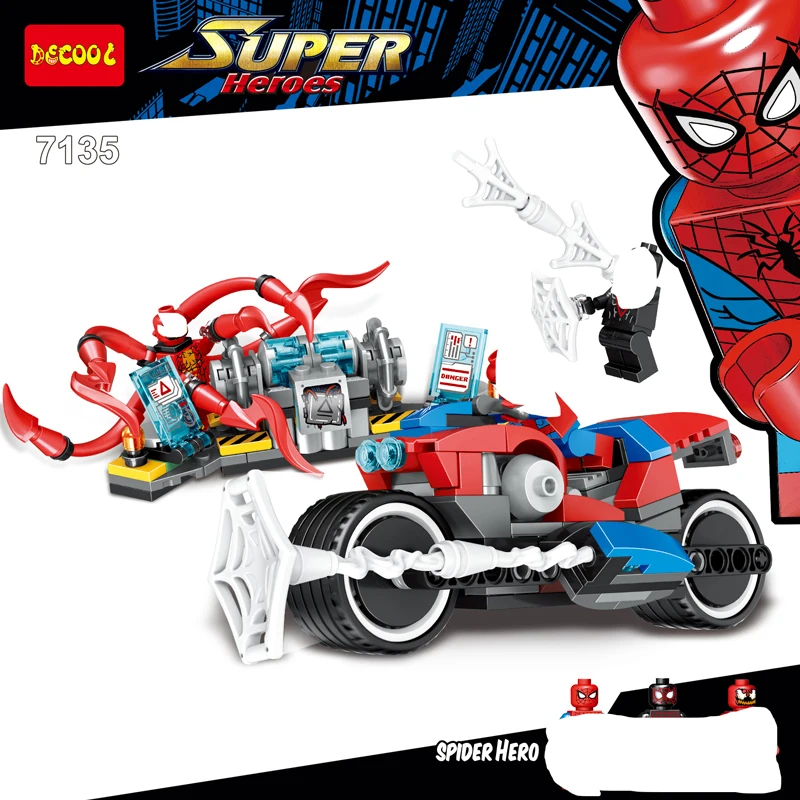 spider man bike rescue lego