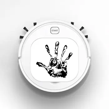 

Smart Robot Vacuum Cleaner Rechargeable USB Auto Sweeping Mop Clean Robot Sweeping Cleaner Skull Eye Fingers Zombie Hand
