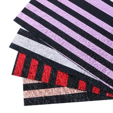 20*34 см полосы узоры печатные искусственная кожа листы, материалы для ручных поделок для ручной работы, 1Yc4800