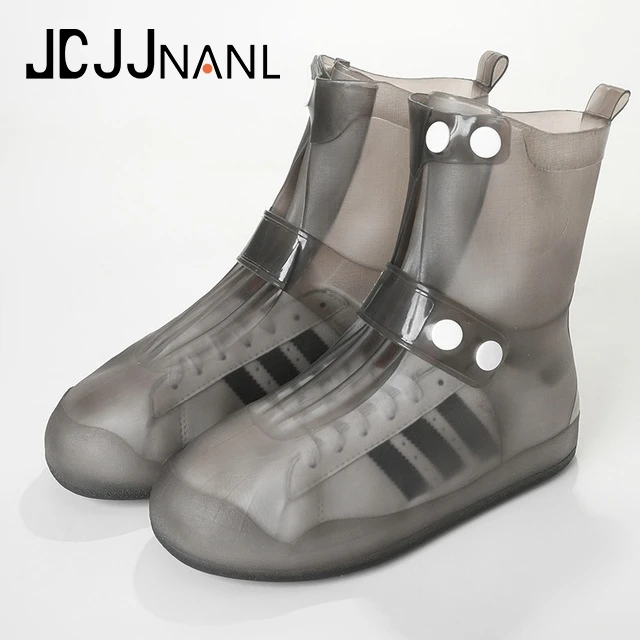 

Silicone shoe cover rain - proof children waterproof slip - proof rainy day can be folded for both men and women