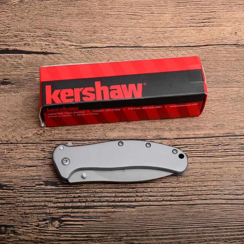 Kershaw1730 складной карманный Открытый Походный нож 7CR13MOV лезвие все стальные ручки Тактические выживания утилита фрукты EDC инструменты