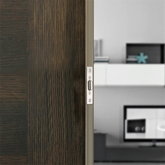 Hidden Stainless Steel Door Latches Cupboard Cabinet Roller Latch Lock Wooden Door Stops Home Furniture Hardware door latch door lock
