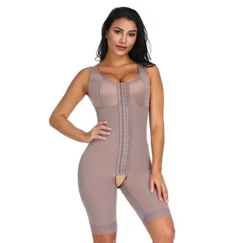 

Woman Slim Underwear One Piece Bodysuit Shapewear Lifter Butt Crotchless Women's Tummy Bottom Bodysuit Recovery Body Shaper