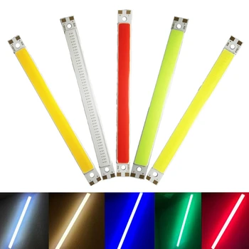 

COB LED Strip 80x7.5mm 3.7v Universal Ultra Bright LED Strip Light White Warm white Red Blue Green for DIY Flexible Bar Strip