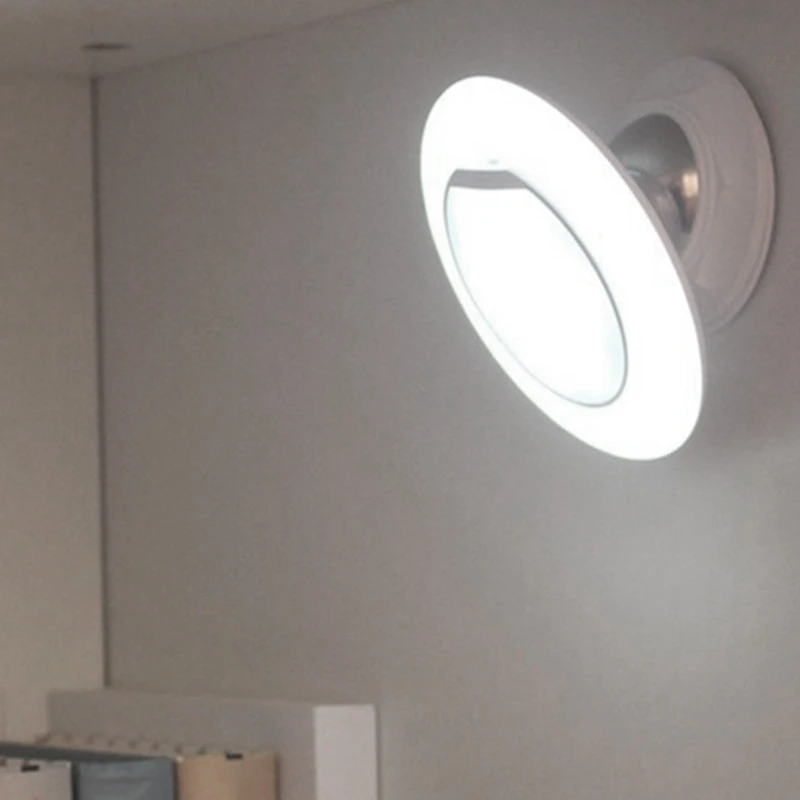 

UFO Motion Sensor Night Light 360 Degree Rotating Lamp Sensor Light Luminaire Baby Lamp Battery Powered Led Nightlight