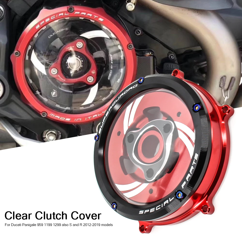 Защитный чехол для мотоцикла прозрачный ЧПУ накладка Ducati 959 1199 1299 Panigale 2012 2014 2015 2016