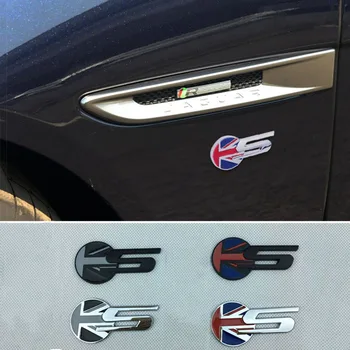 

Car Front Grille Rear Trunk Fender Badge Emblem S R 3D Logo Sticker For Jaguar XF XFL XJ XJL XK S-TYPE X-TYPE Accessories