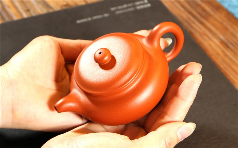 Yixing Raw Ore Dahongpao Tea Pot Wholesale Xi Shi Vintage Yixing Clay Teapot 170 Ml Time Teapot Customizable
