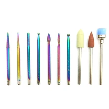 Специальный шлифовальный инструмент для шлифовальной головки инструмент шлифовальный станок для ногтей специальный набор шлифовальных головок из вольфрамовой стали для ногтей