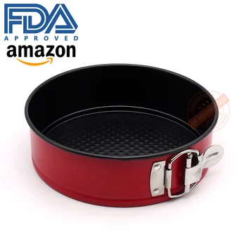 

7 Inch High Carbon Steel Roast Disc Bottom Lock No Touch Coating Round Bread Cake High Face Score Mould