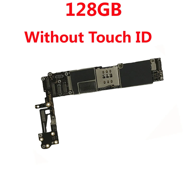 16 Гб 64 Гб 128 ГБ чистая логическая плата iCloud для IOS оригинальная материнская плата с/без touch ID для iphone 6 разблокированная материнская плата - Цвет: 128GB-NO Touch ID