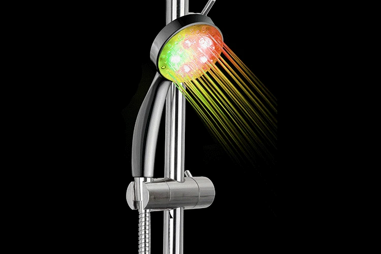 Shower Head High Pressure LED RGB 7 Color Hand Shower for Bath Bathroom  Accessories Showers For Bathroom Showerhead|Shower Heads| - AliExpress