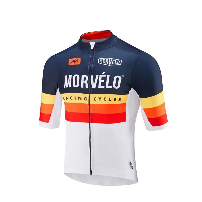 12 Триатлон Pro team Morvelo, велосипедные майки, топы, летняя гоночная одежда для велоспорта, Ropa Ciclismo, короткий рукав, MTB велосипед, Джерси, рубашка - Цвет: 12