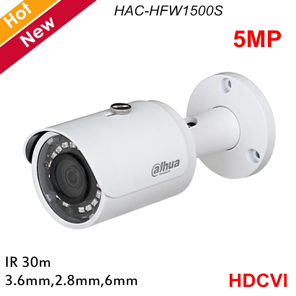 Dahua HDCVI камера безопасности 5MP 18 шт. IR LEDs День ночного видения 3 6 мм фиксированный