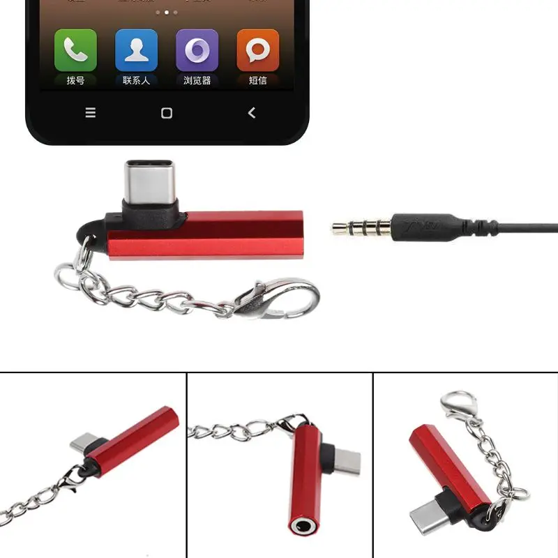 USB C type C до 3,5 мм кабель для наушников для Xiaomi 6 4S 4C 6X8 Note 3 Mix 2 huawei mate 20/10 P20