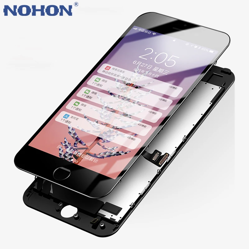 NOHON HD ЖК дисплей экран AAAA для iPhone 6 6S 7 Замена 3D сенсорный дигитайзер в сборе