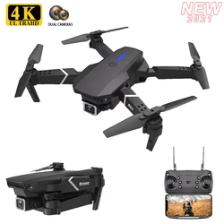 Drone E525 Pro 4k HD grand Angle, double caméra, 1080P, WIFI, positionnement visuel, maintien en hauteur, quadricoptère, jouets, nouveau 
