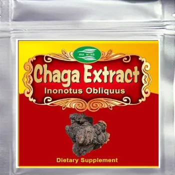 

500gram(17.6oz), Chaga Mushroom 50:1 Extract Powder 50% Polysaccharide free shipping