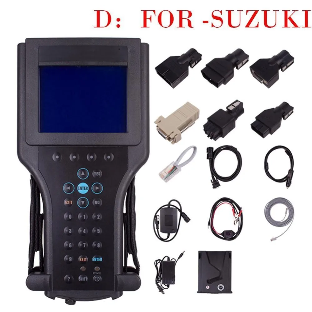Для GM Tech2 диагностический инструмент для GM/SAAB/OPEL/SUZUKI/ISUZU/Holden для Gm Tech 2 сканер диагностики автомобиля с CANDI