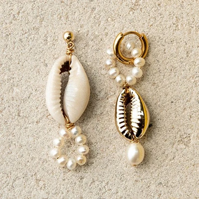 Boho Puka Natuurlijke porceleinslak Shell ketting vrouwen verklaring parrel barokke bijoux choker ketting Collier de coquillays - Окраска металла: Покрытие антикварной медью