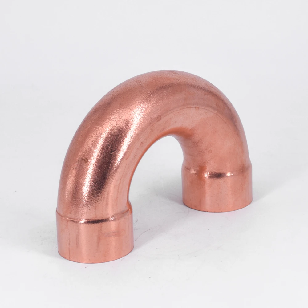 

Copper 180 Elbow Plumbing Pipe Fitting Water Gas Oil Scoket Weld Coupler End Feed 180 Deg 38mm x1.2mm x95