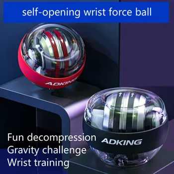 

Wrist Ball Muscle Gyro Power Exerciser Fitness Self-start Centrifugal Gyroscopic Wrist Forearm Exercise Powerball&Entertainment