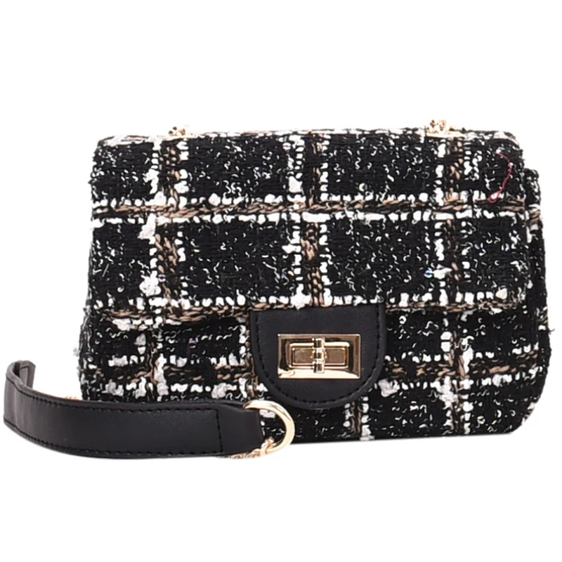 

iVog New Arrival Everyday Female Small Messenger Crossbody cc Handbag Geometric Chain Hand Bags for Women 2019