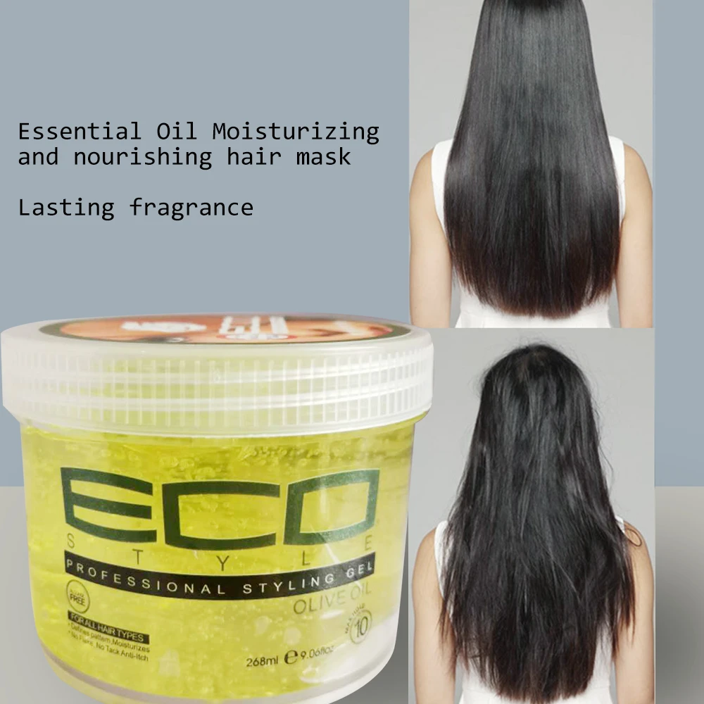 American Eco Styling Hair Eco Style Gel Olive Oil 9 06 Oz 268ml Hair Sprays Aliexpress