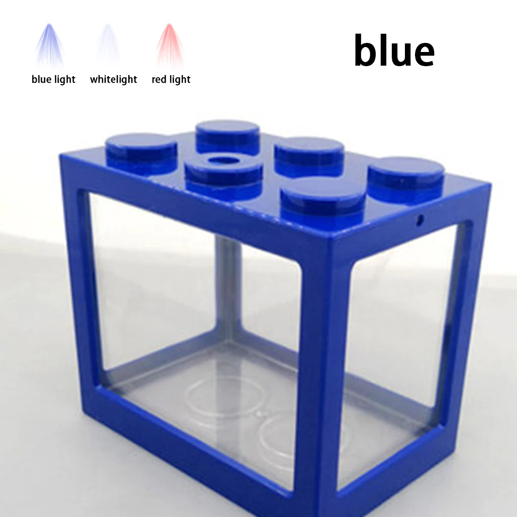 Betta fish боевые цилиндр Rumble рыбы газовый баллон мини аквариум строительный блок садок для рыбы