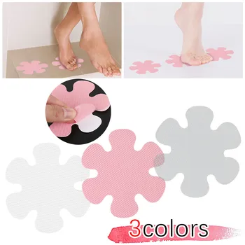 

Bathtub Non-Slip Stickers Polyester Flower Shaped Non-Slip Stickers Adhesive Decals Household Bathroom Non-slip Stickers #LR1