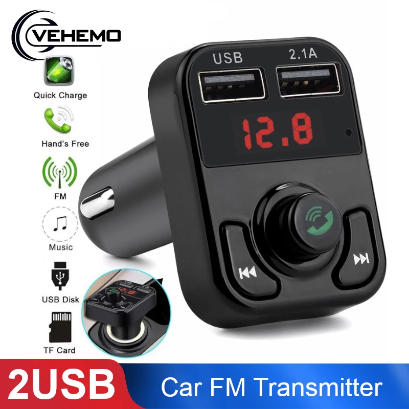 Автомобильный fm передатчик Aux модулятор Bluetooth Handsfree автомобильный комплект аудио