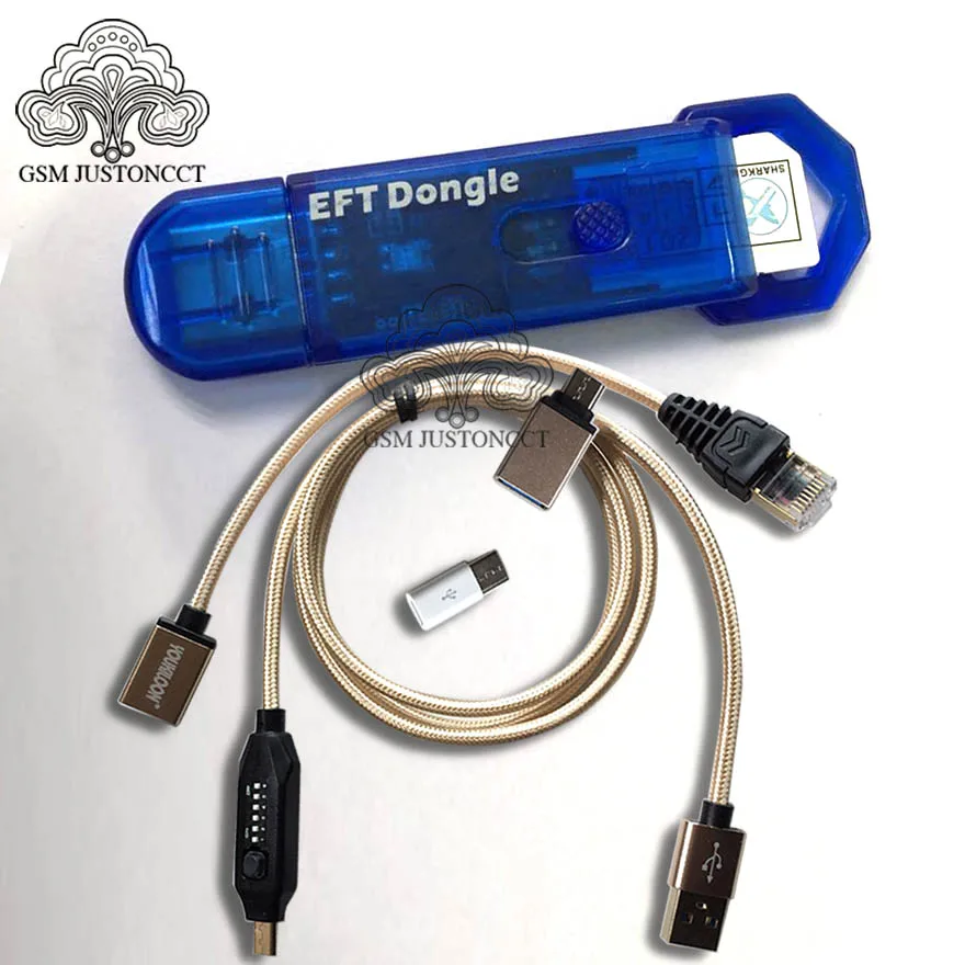 Новейшая оригинальная легкая прошивка TEMA/EFT DONGLE+ UMF все кабель запуска(все в одном кабель запуска