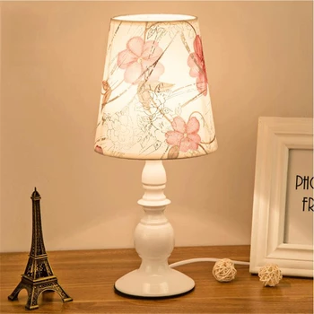 

Nordic LED Table Lights Lighting Bedroom Living Room Lighting Table Lamp Desk Lamp Cloth Lamp Shade Metal Body Indoor Decoration
