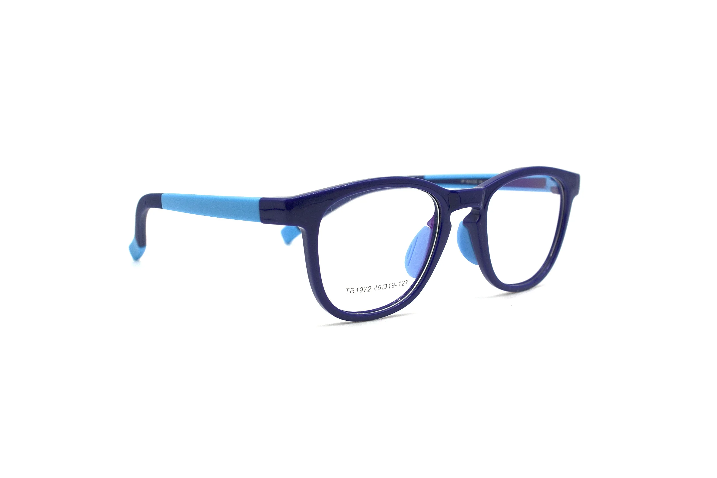 LuckTime милые детские очки оправа Мягкая TR90 рецептурная оптическая оправа детские оправы для очков счастливое время близорукость очки оправа#1972 - Цвет оправы: Dark Blue