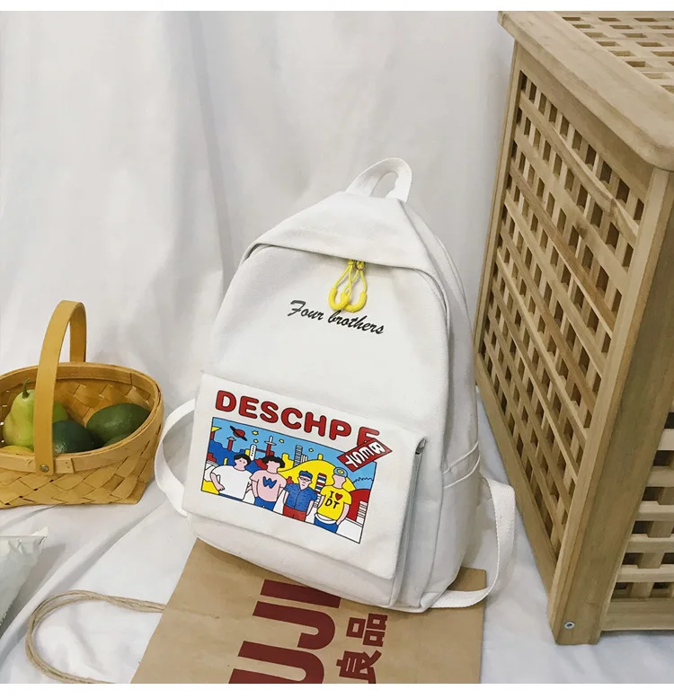 Сумка на плечо стиль кампус Harajuku Ulzzang старшеклассники серии MORI универсальный рюкзак INS