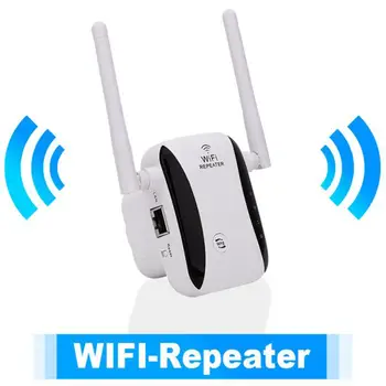 

Wireless Wifi Repeater 300Mbps 802.11n/b/g Network Wifi Extender Signal Amplifier Signal Booster Repetidor for Home Office