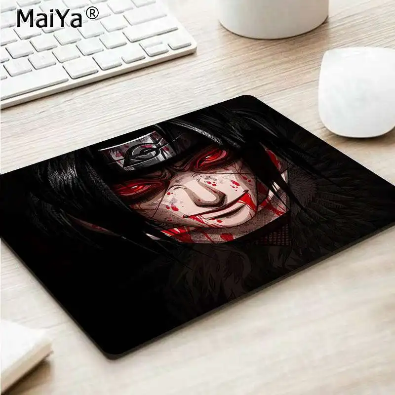 Maiya Новое поступление Наруто запирающийся край коврик для мыши резиновый ПК компьютерный игровой коврик для мыши