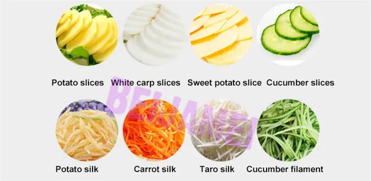 potato slicing