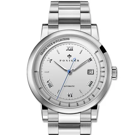 men watch p7 Мужские автоматические часы, мужские часы PONIGER, роскошные брендовые водонепроницаемые мужские механические наручные часы, аналоговые часы reloj hombre, деловые часы - Цвет: men watch p7