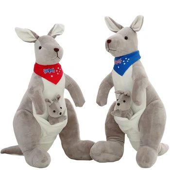 

Stuffed Animal Sweet Kangaroo Soft Plush Doll Toys for Baby Kids Animals Toy Dolls Cotton Baby Brinquedos for Children Gift