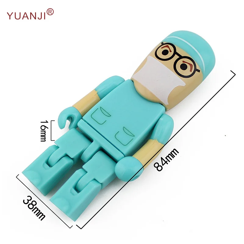 Usb карта памяти 4 ГБ 8 ГБ 16 ГБ в виде доктора Usb флеш-накопитель