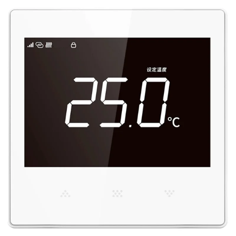 

Wall-Mounted Floor Heating Temperature Controller WiFi Mobile Phone Remote Press Screen Temperature Control Panel