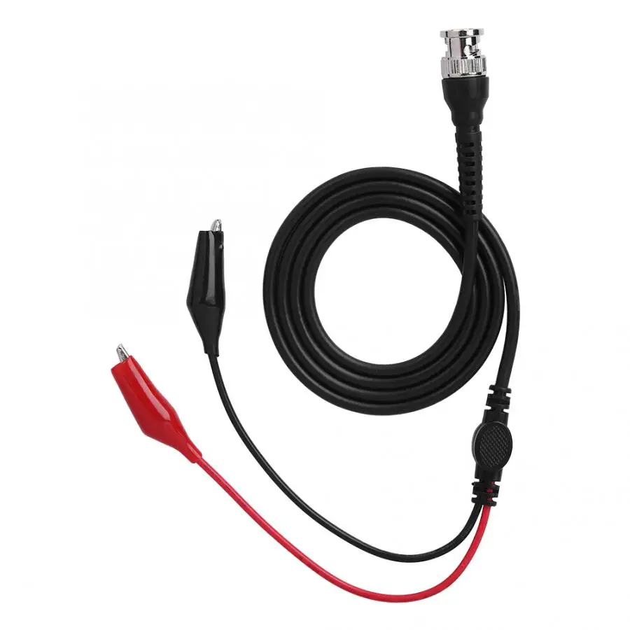 BNC To Dual Clip 107cm Oscilloscope Probe Set Testing Tool BNC To Dual Clip Coaxial Cable